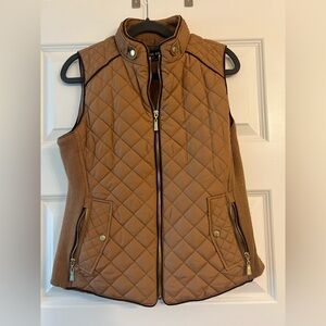 Active USA Quilted Tan Vest